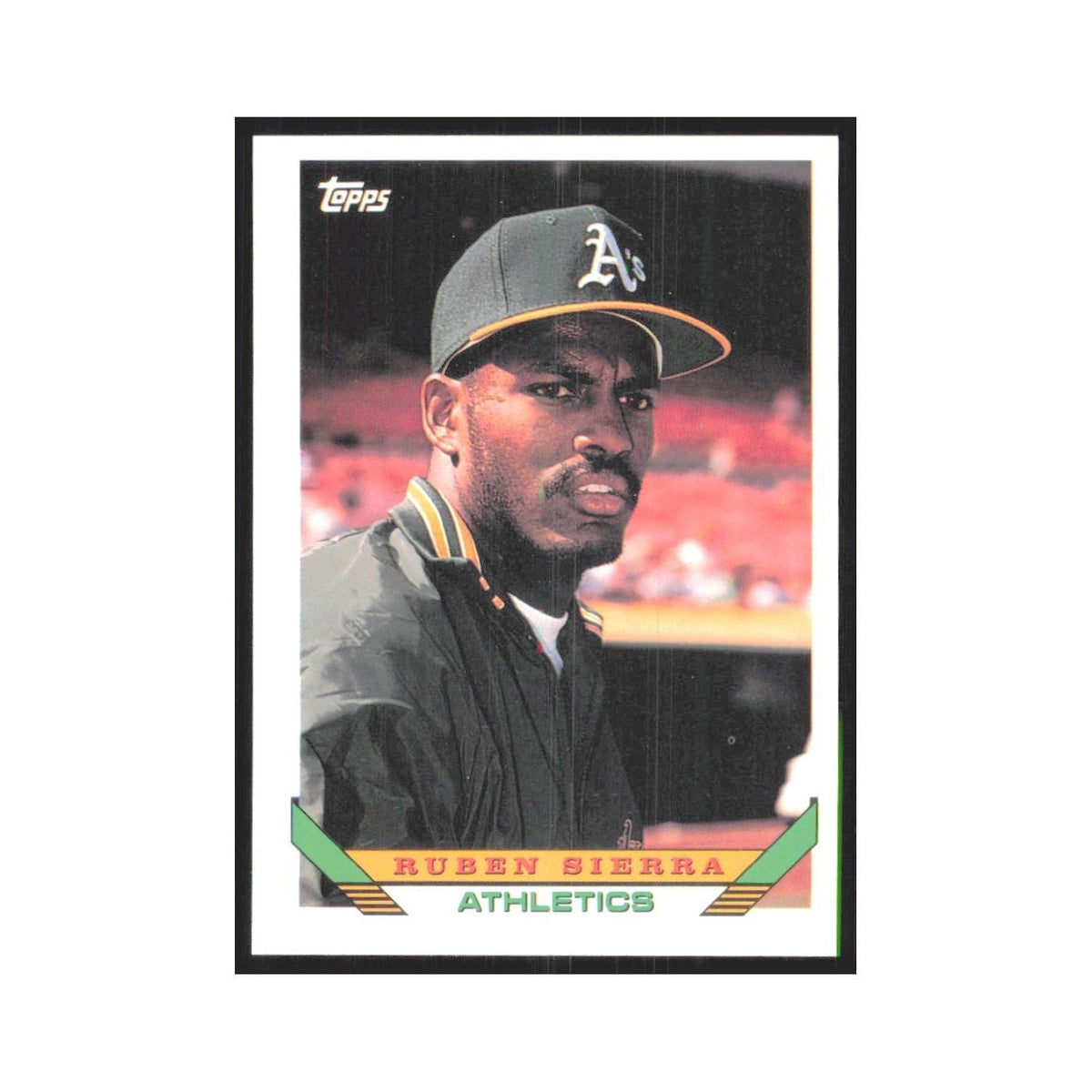 1993 Topps Ruben Sierra Athletics #440