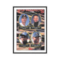 1993 Darrell Sherman/Damon Buford/Cliff Floyd/Michael Moore San Diego Padres/Bal