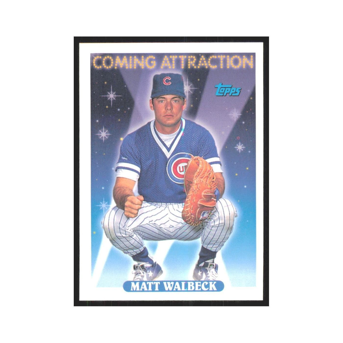 1993 Topps Matt Walbeck Cubs #812