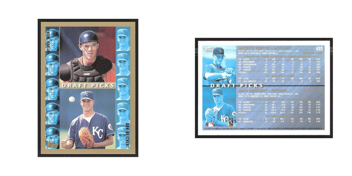 1998 Topps Jayson Werth/Dan Reichert #493