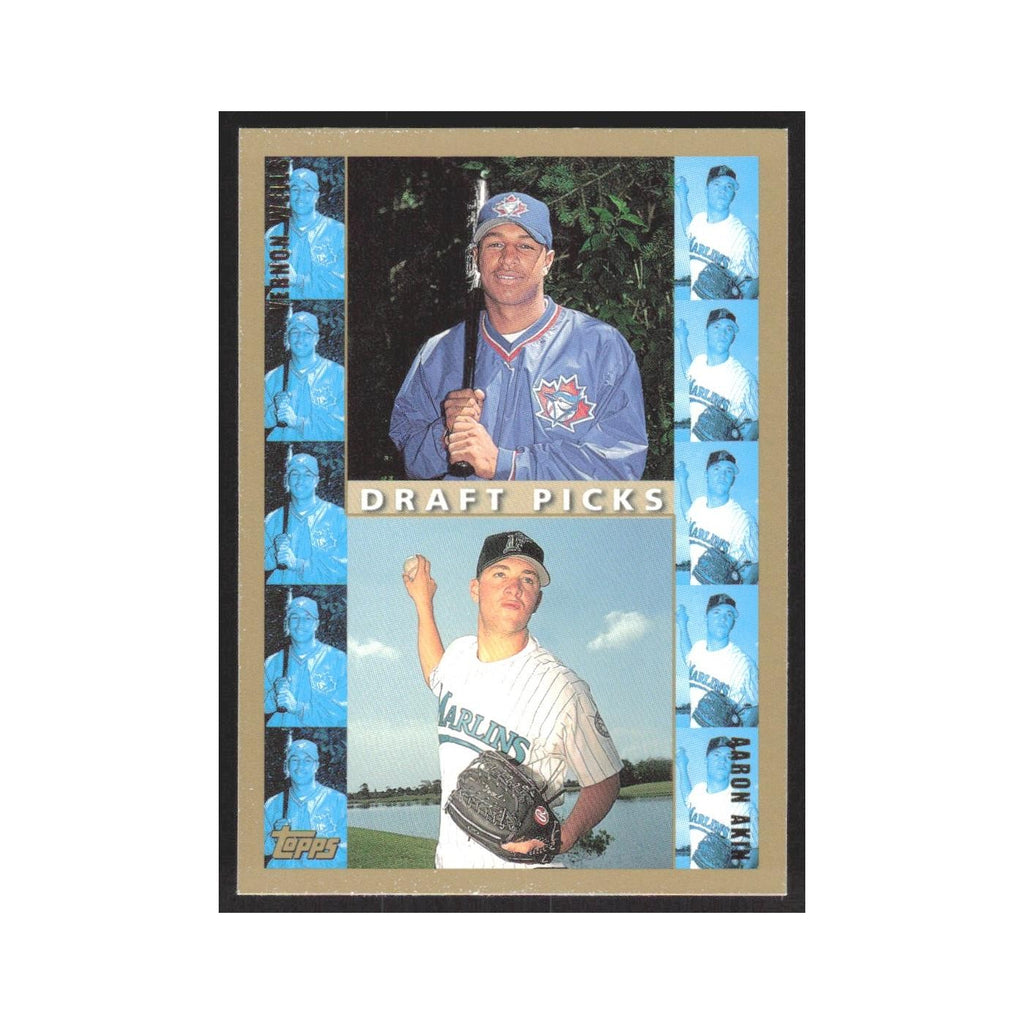 1998 Topps Vernon Wells/Aaron Akin #247