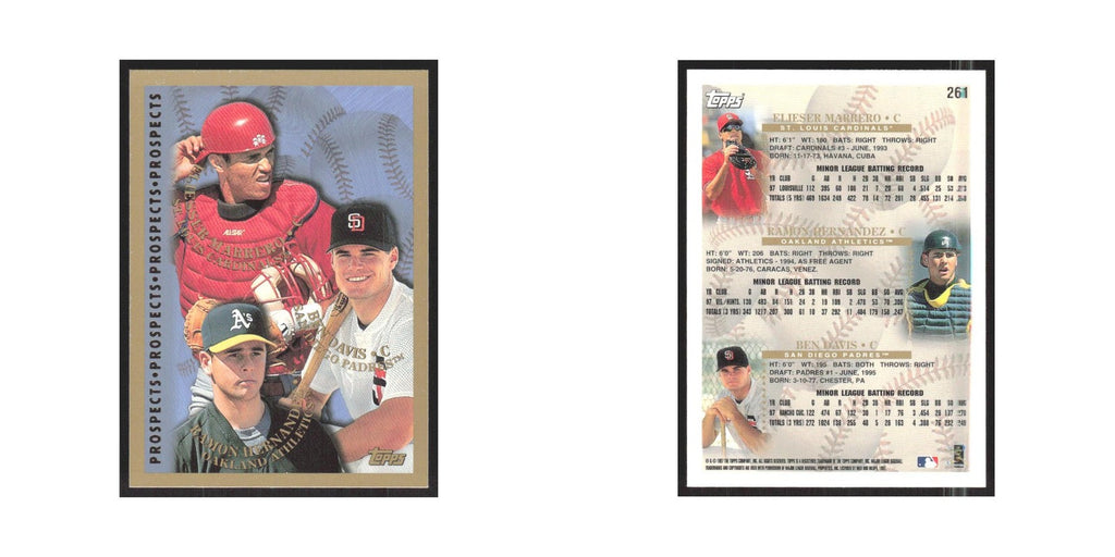 1998 Topps Marrero/Hernandez/Davis #261