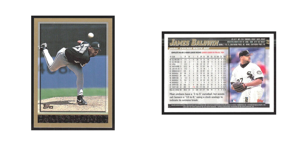 1998 Topps James Baldwin White Sox #88