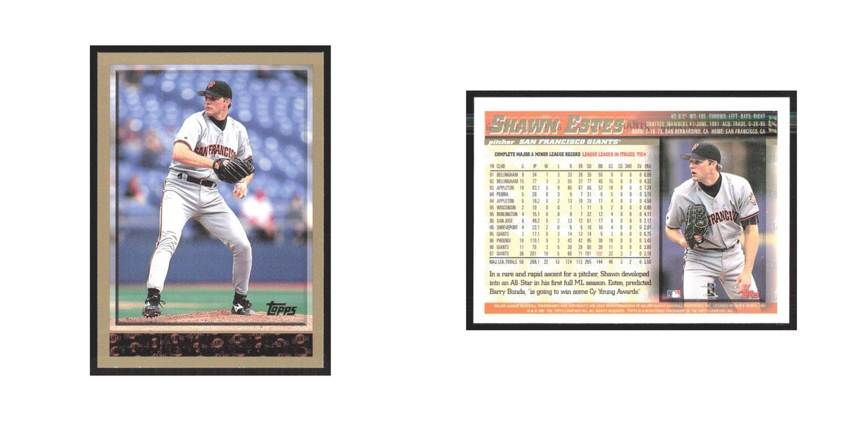 1998 Topps Shawn Estes Giants #171