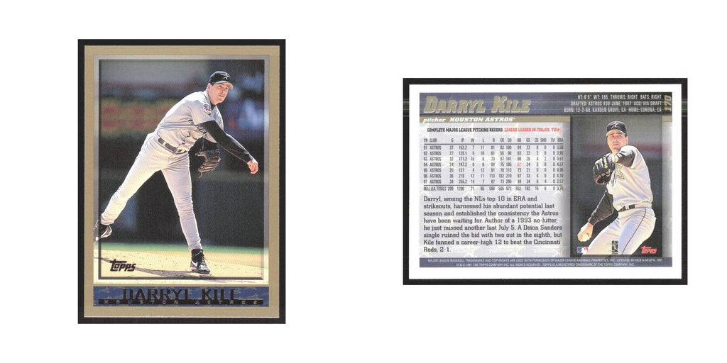 1998 Topps Darryl Kile Astros #170