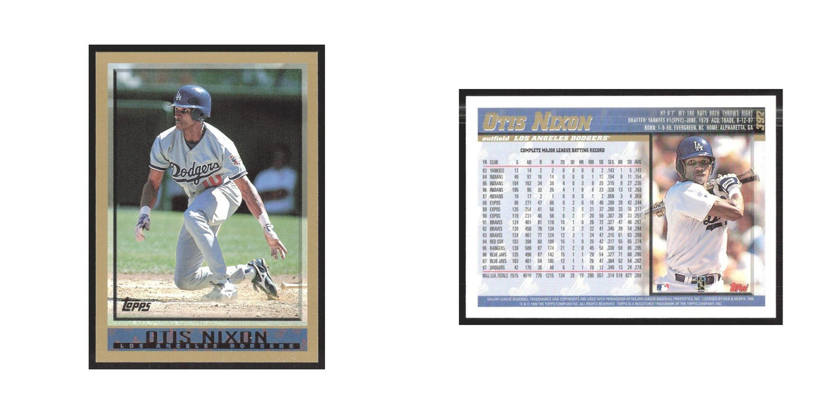 1998 Topps Otis Nixon Dodgers #392
