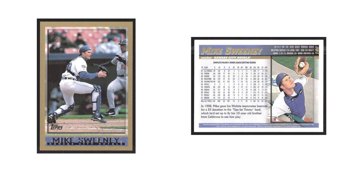 1998 Topps Mike Sweeney Yankees #106