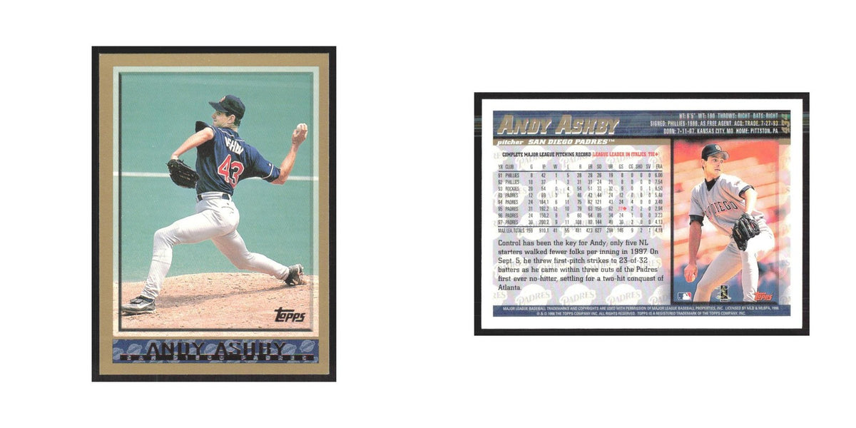 1998 Topps Andy Ashby Padres #434