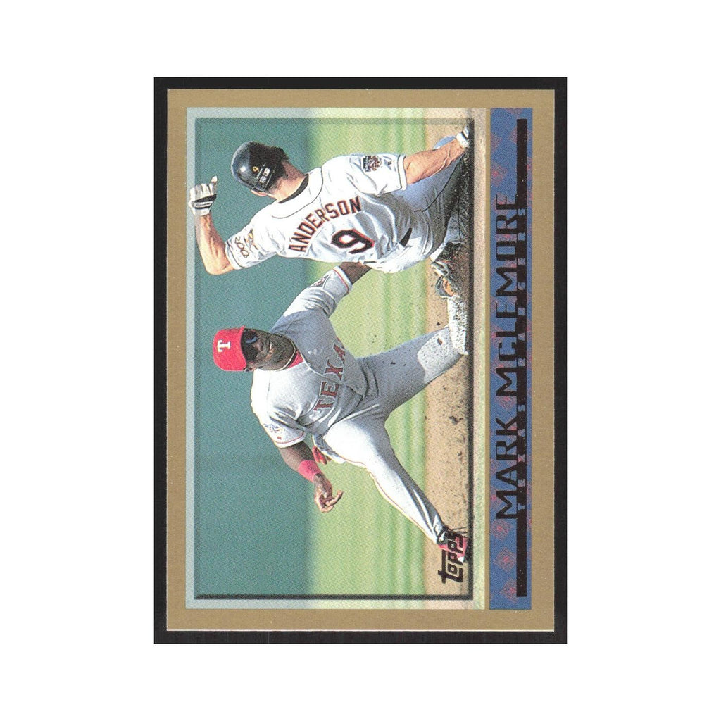 1998 Topps Mark McLemore Rangers #71