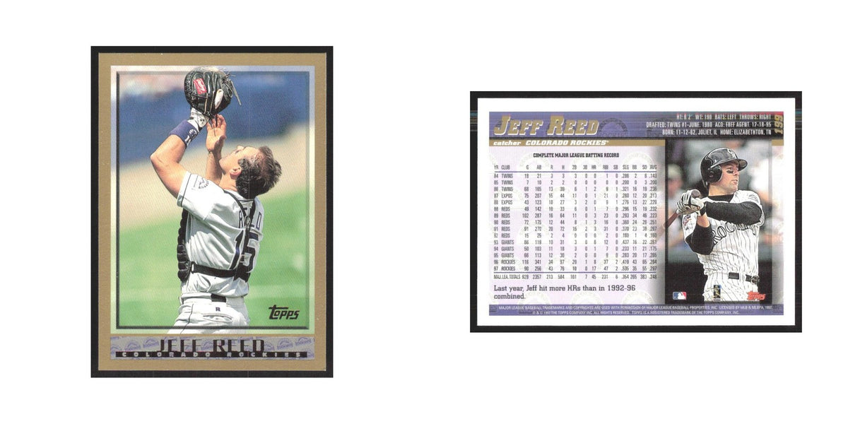 1998 Topps Jeff Reed Rockies #199