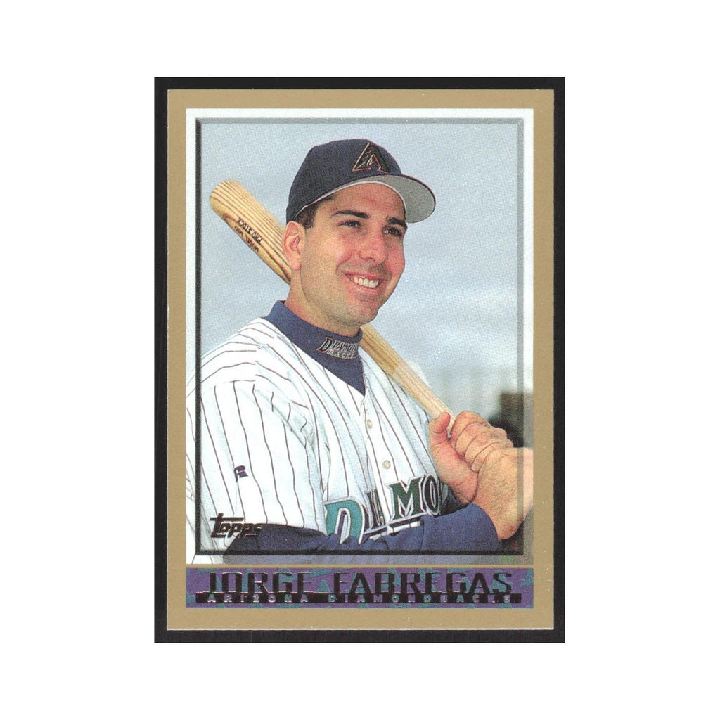 1998 Topps Jorge Fabregas Diamondbacks #367
