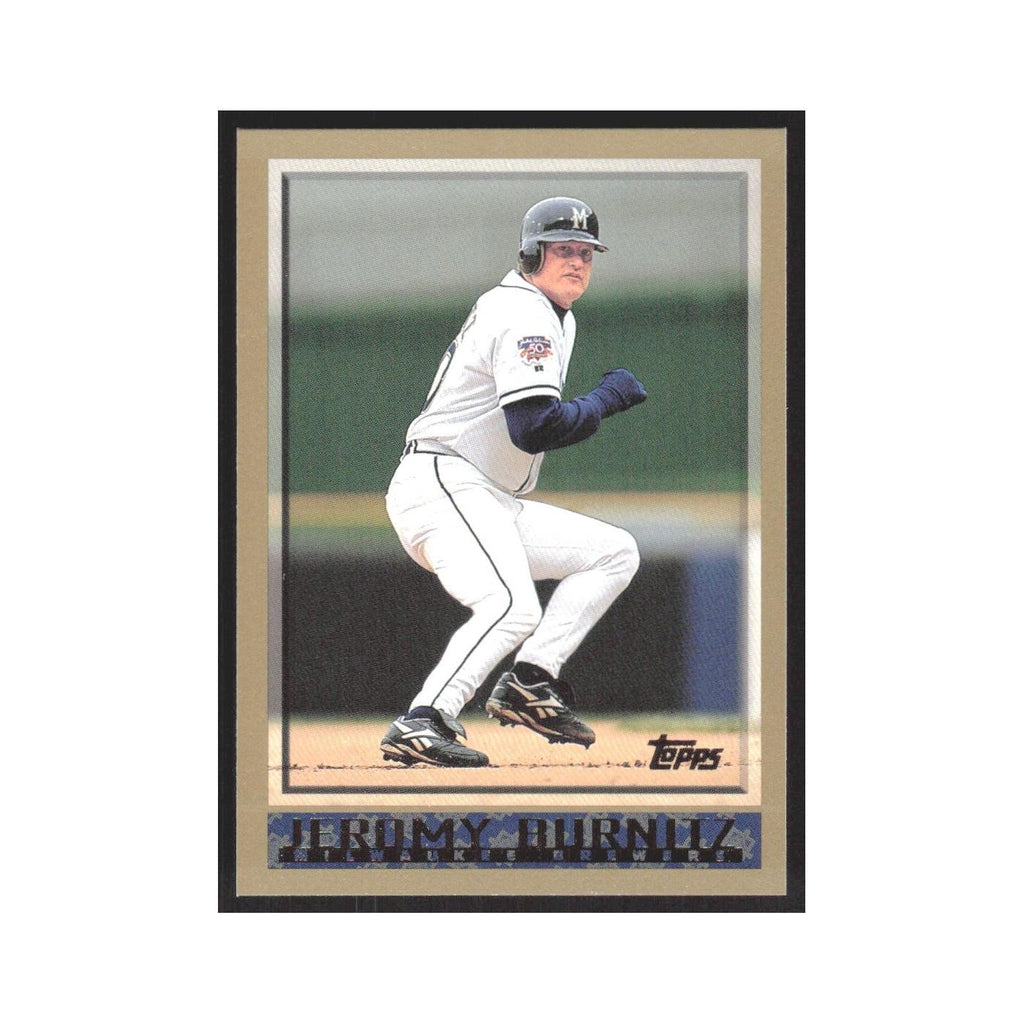 1998 Topps Jeromy Burnitz Brewers #126