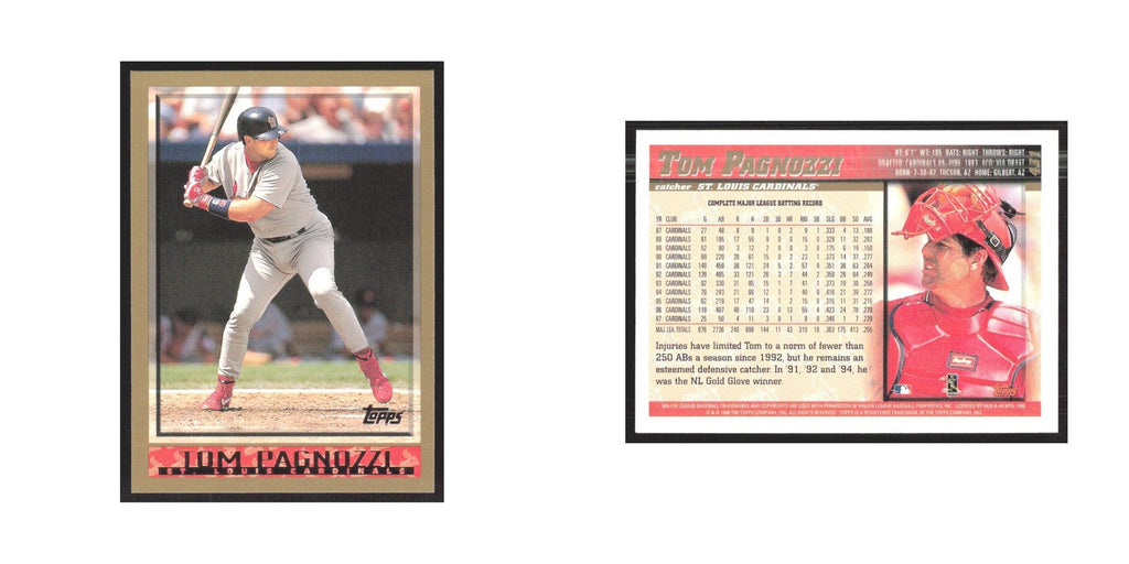 1998 Topps Tom Pagnozzi Cardinals #431