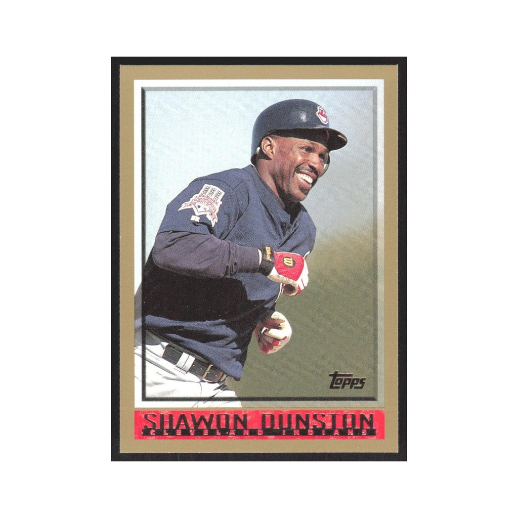 1998 Topps Shawon Dunston Indians #414