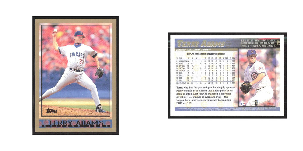 1998 Topps Terry Adams Cubs #78