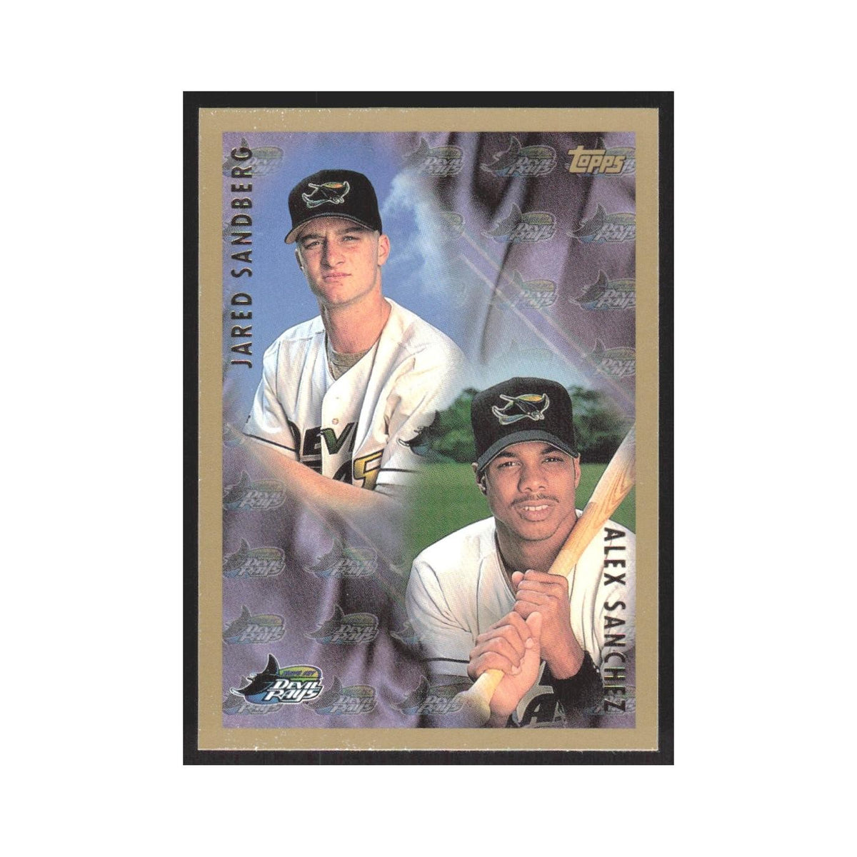 1998 Topps Jared Sandberg/Alex Sanchez Rays #250