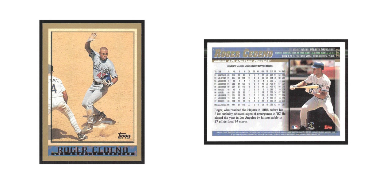 1998 Topps Roger Cedeno Dodgers #371