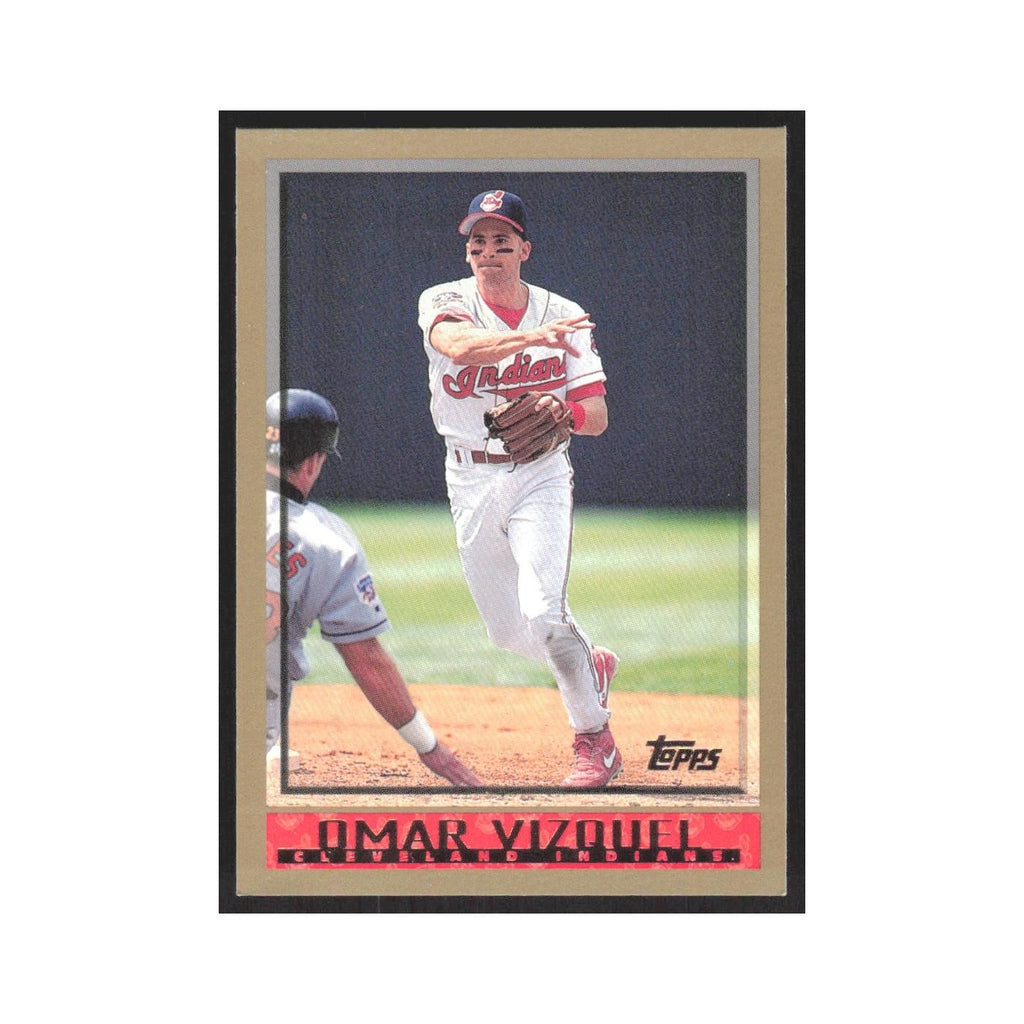 1998 Topps Omar Vizquel Indians #33