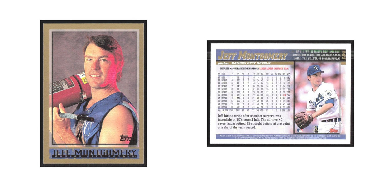1998 Topps Jeff Montgomery Royals #184