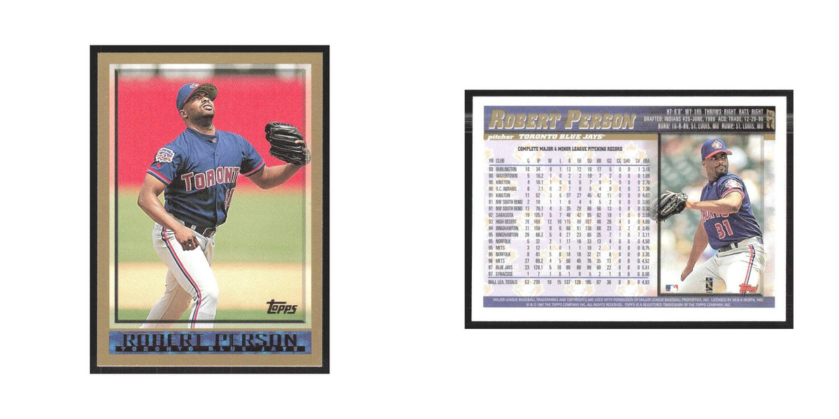 1998 Topps Robert Person Blue Jays #233