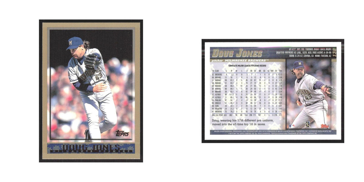 1998 Topps Doug Jones Brewers #138