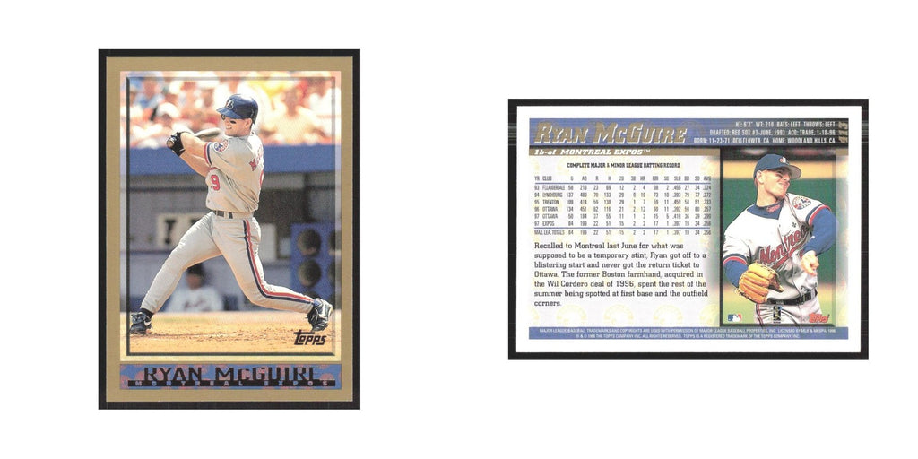 1998 Topps Ryan McGuire Montreal Expos #413