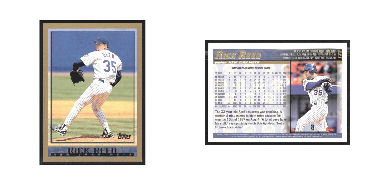 1998 Topps Rick Reed Mets #132