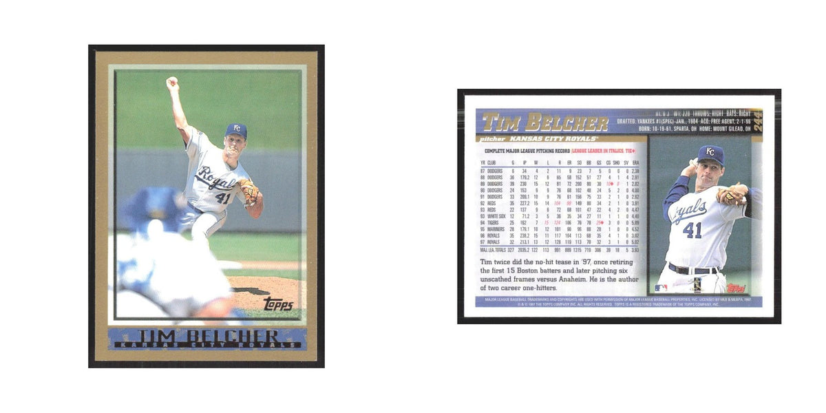 1998 Topps Tim Belcher Royals #244