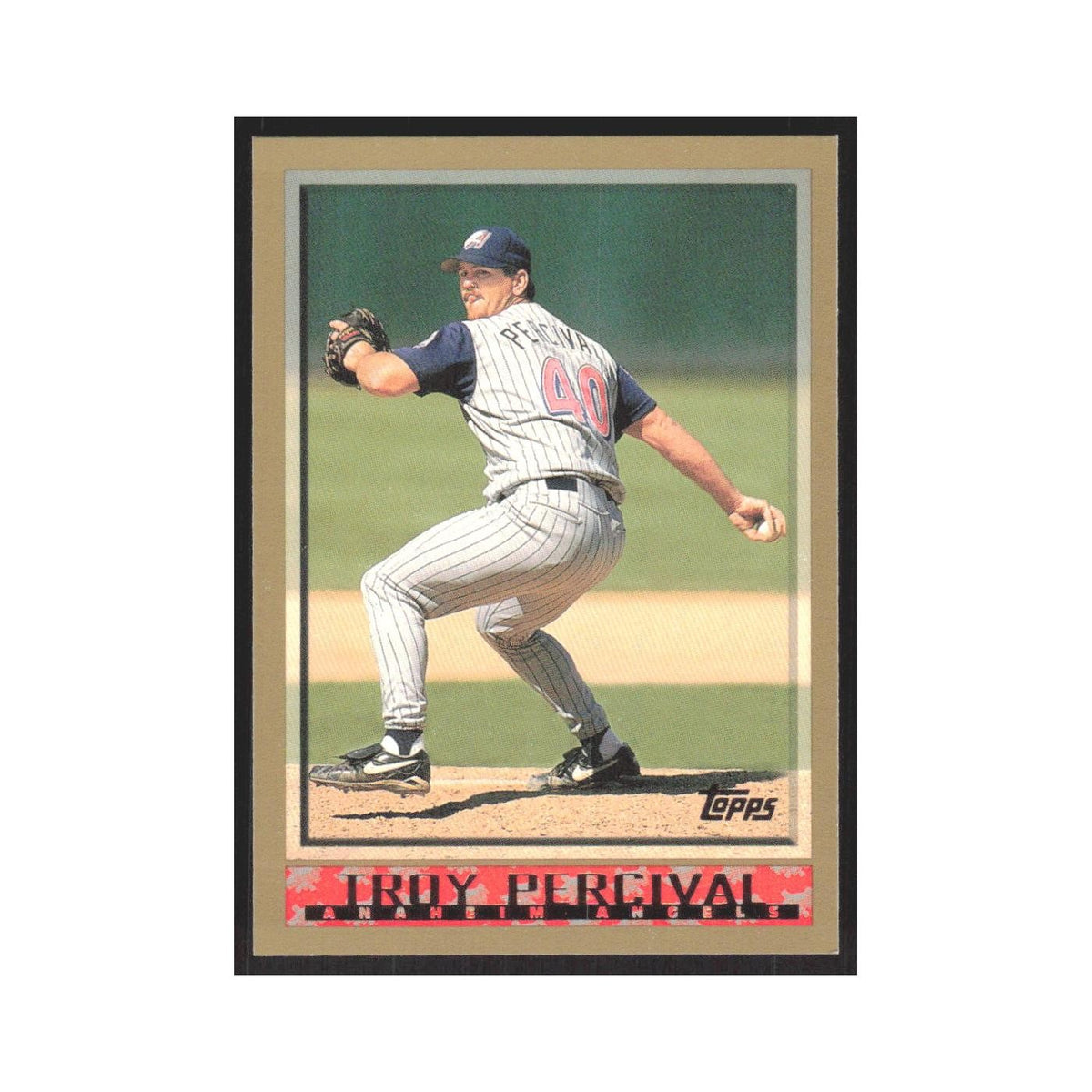 1998 Topps Troy Percival Angels #308