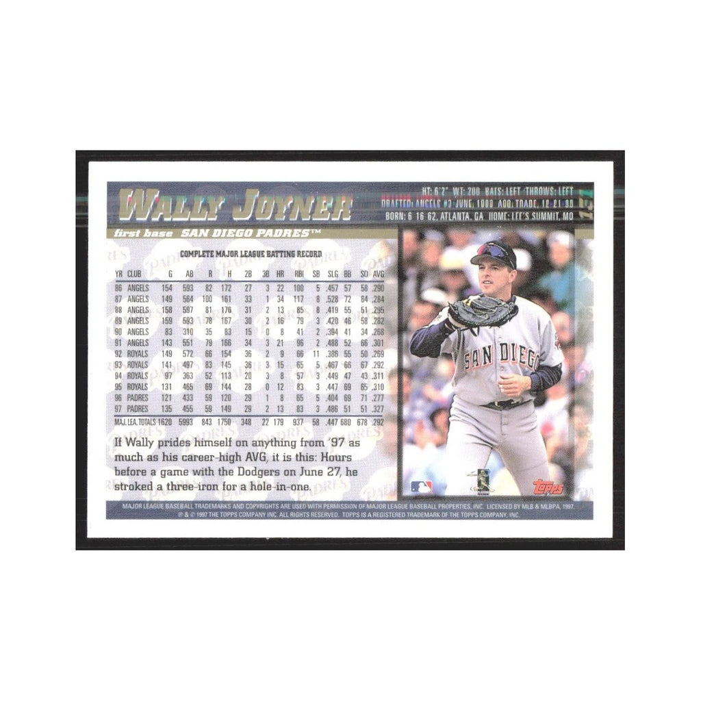 1998 Topps Wally Joyner Padres #131