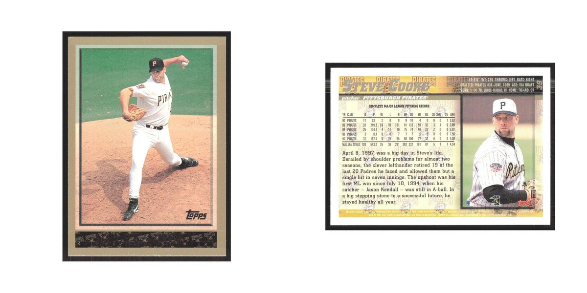 1998 Topps Steve Cooke Pirates #39