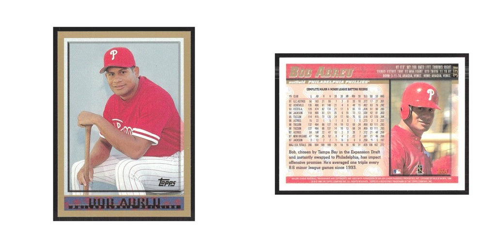 1998 Topps Bobby Abreu Phillies #351