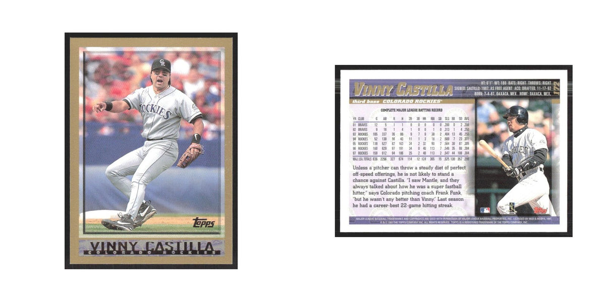 1998 Topps Vinny Castilla Rockies #172
