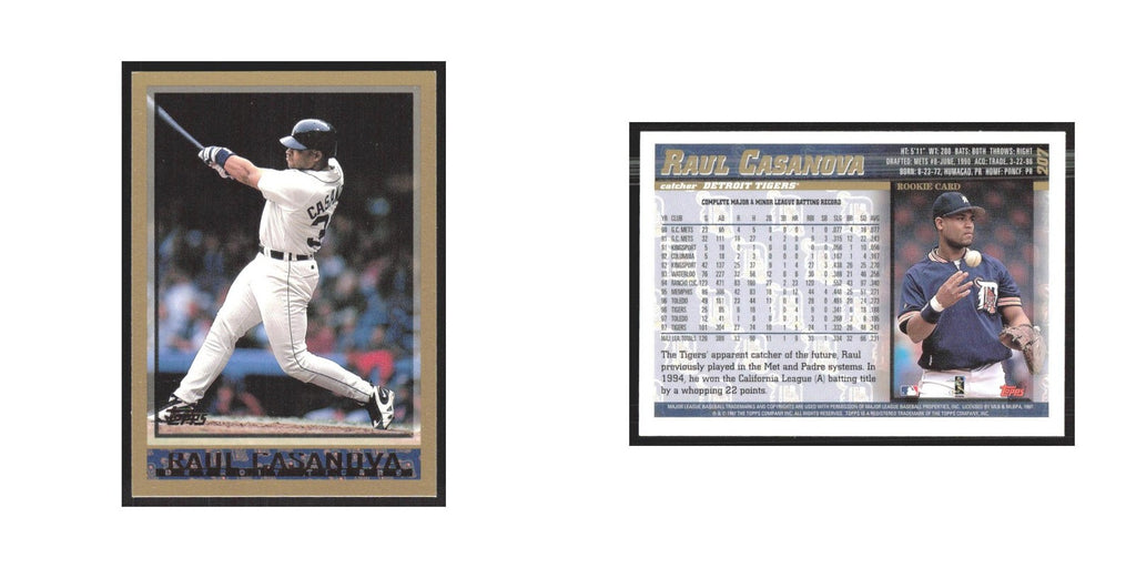 1998 Topps Raul Casanova Tigers #207