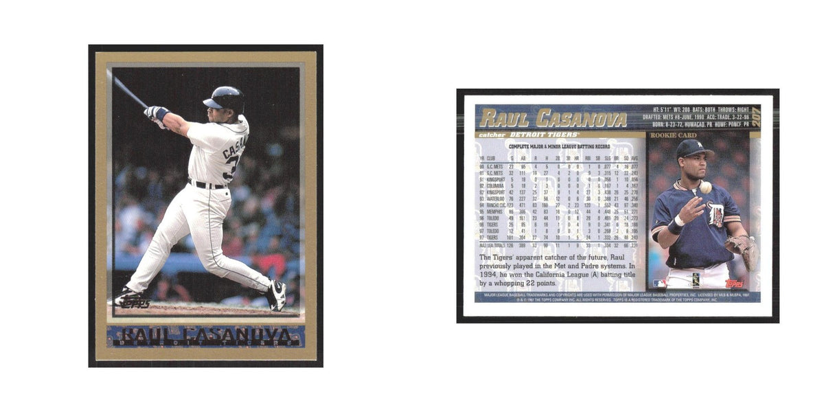 1998 Topps Raul Casanova Tigers #207