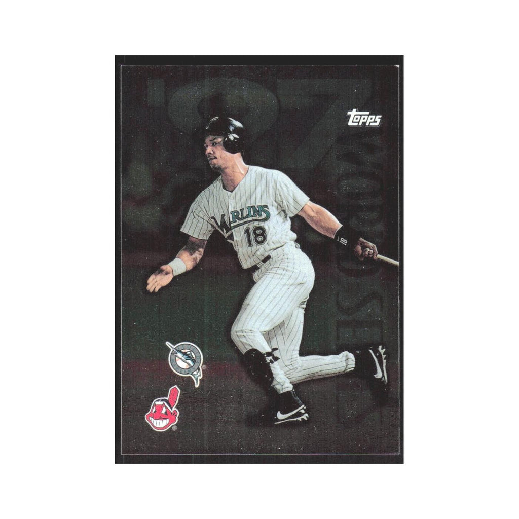 1998 Topps Moises Alou Florida Marlins #277