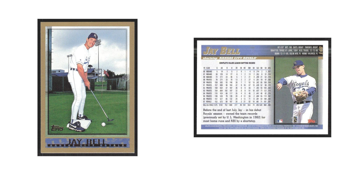 1998 Topps Jay Bell Royals #140