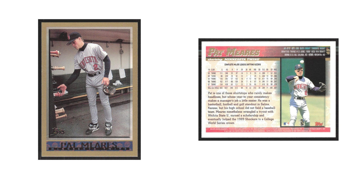 1998 Topps Pat Meares Twins #49