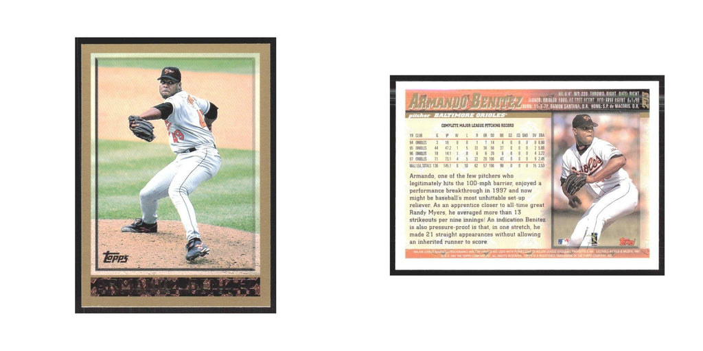 1998 Topps Armando Benitez Orioles #203