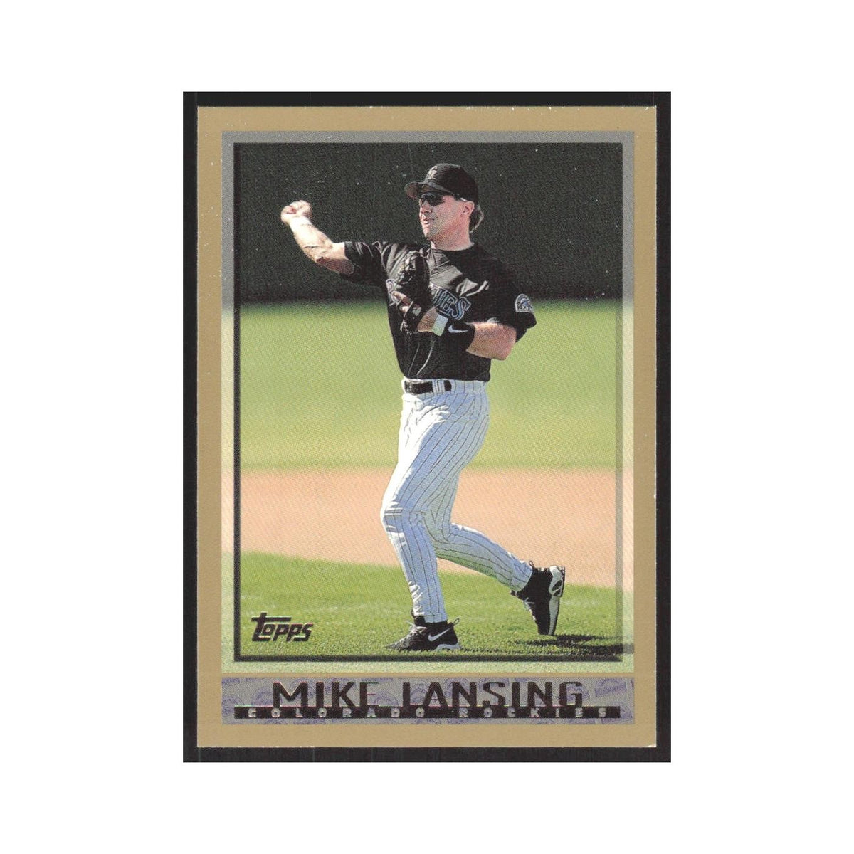 1998 Topps Mike Lansing Rockies #459