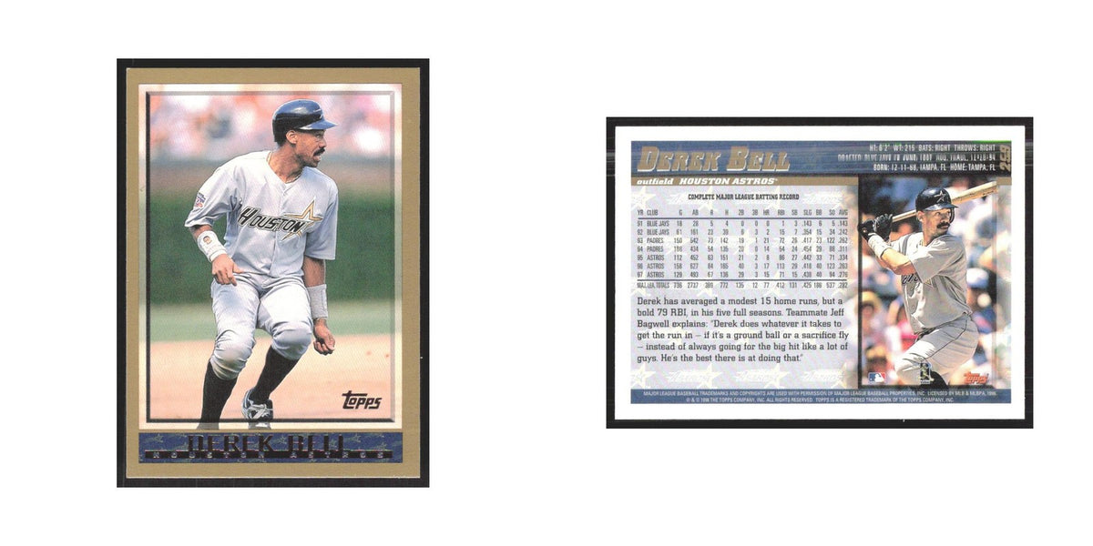 1998 Topps Derek Bell Astros #299