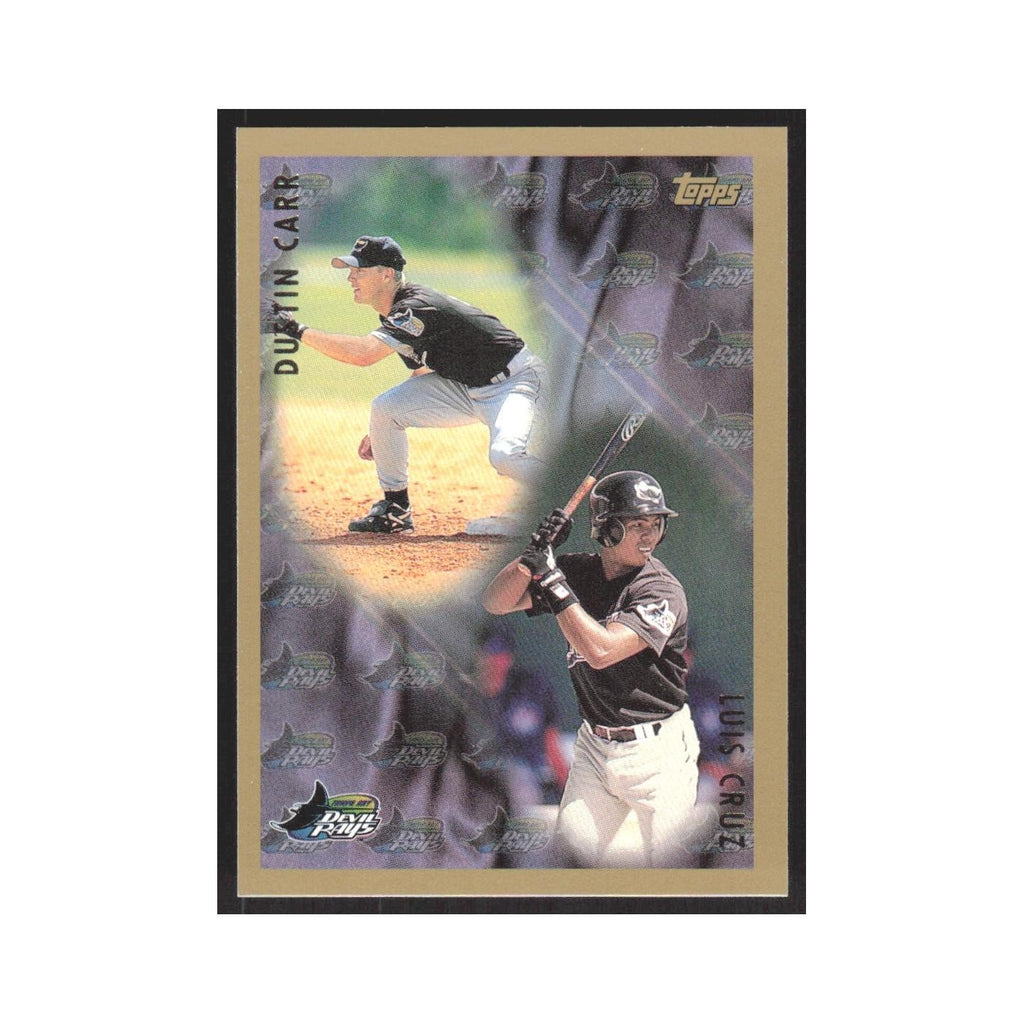 1998 Topps Dustin Carr/Luis Cruz Rays #500