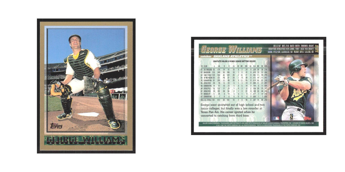 1998 Topps George Williams Athletics #186