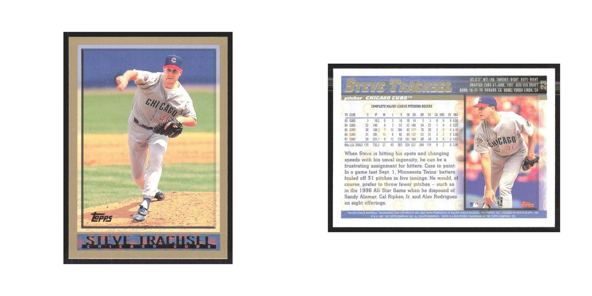 1998 Topps Steve Trachsel Cubs #23