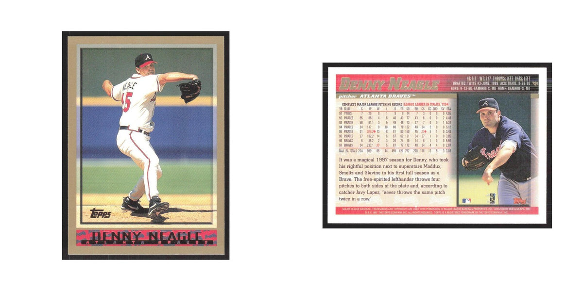 1998 Topps Denny Neagle Braves #4