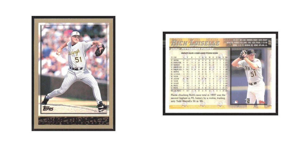1998 Topps Rich Loiselle Pirates #59