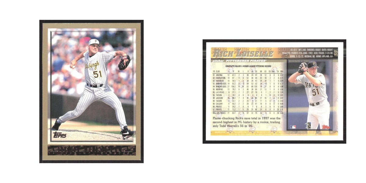 1998 Topps Rich Loiselle Pirates #59