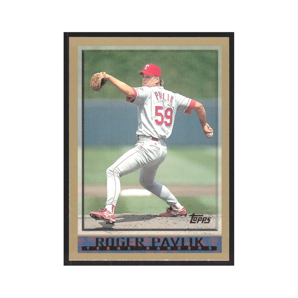 1998 Topps Roger Pavlik Rangers #161