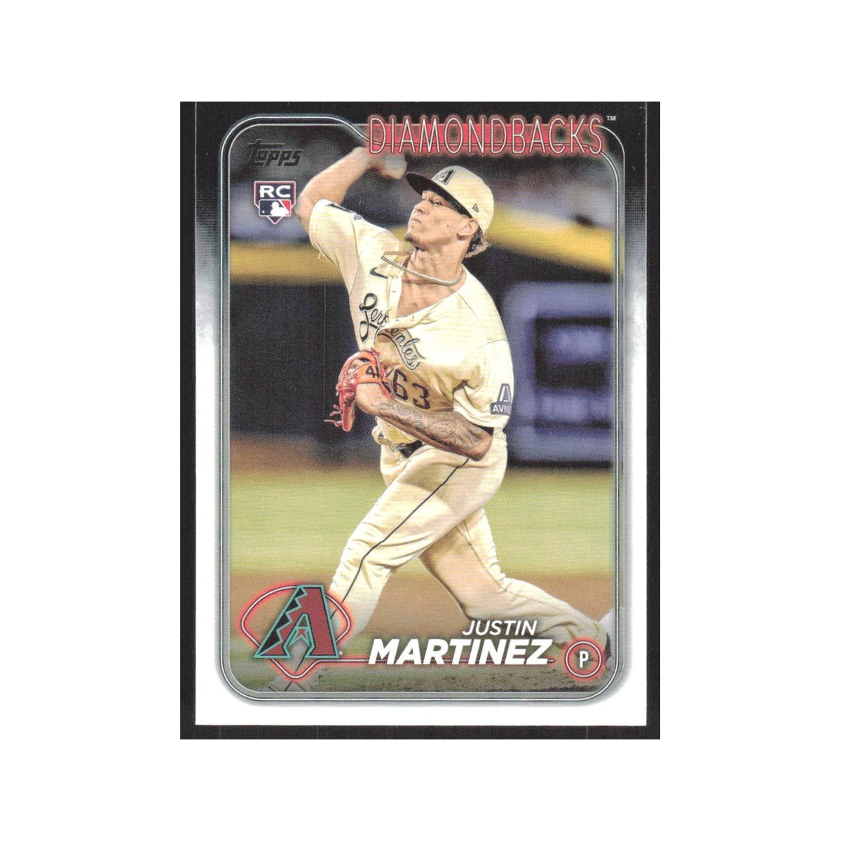 2024 Topps Justin Martinez RC Diamondbacks #325