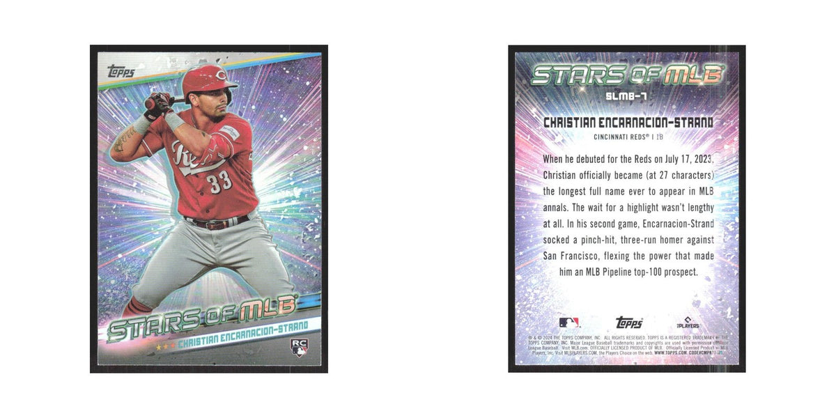 2024 Topps Christian Encarnacion Strand Reds #SLMB-7